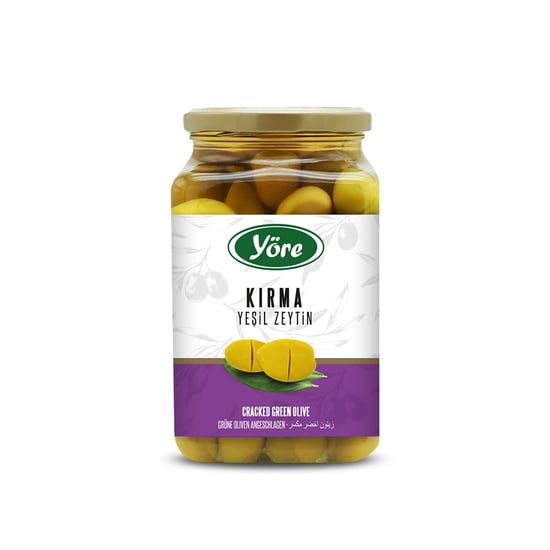 Yöre Domat Kırma Jumbo Yeşil Zeytin 550 gr