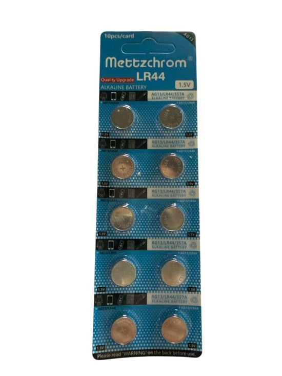 Mettzchrom Ag13 lr44 1.5v Lazer Oyuncak Pil  10'lu