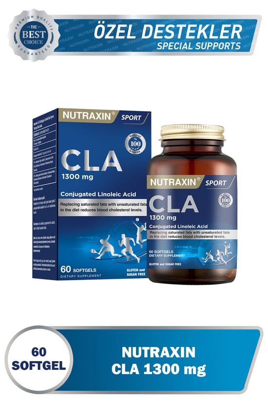 Nutraxın Cla 1300mg 60softgel 5650