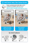 Livenzi Movibaby Hareket Sensörlü Otomatik Ana Kucağı-grey