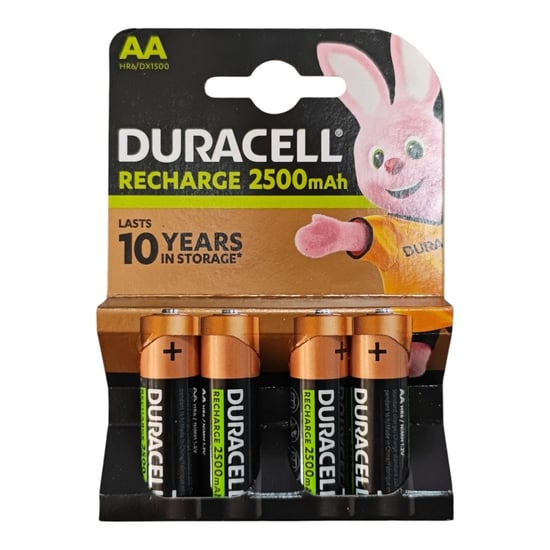 Duracell 2500 Mah 4'lü Şarjlı Aa Kalem Pil