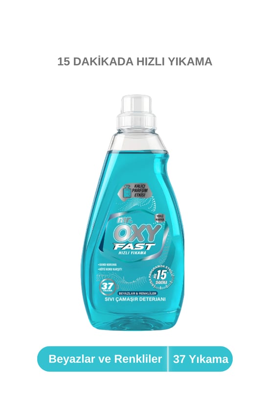Mr.oxy Fast Beyaz Renkli Turkuaz 1480 Ml
