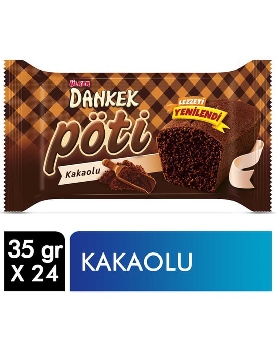 Ülker Dankek Pöti Muffin Kek 35 Gr X 24'lü Koli Kakaolu