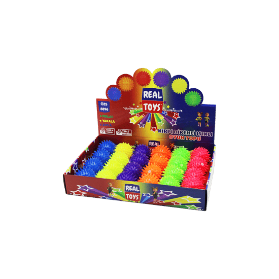 Sport Ball Ying Can Sport Can-3426 Cs-677 Real Özs-8896 ( Sesli ) ( Işıklı ) Kirpi Top ( Fırlat-yakala-zıpla )