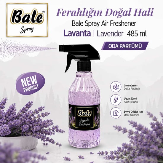 Bale Spray Air Freshener 485 Ml. Lavanta