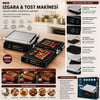 Sinbo Ssm-2597 Izgara ve Tost Makines İ ( 4 Dilim ) ( Yapışmaz Yüzey ) ( Dokunmatik Dijital Ekran & 2000w)