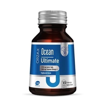 Ocean Ultimate 1700 Mg Balık Yağı 39 Softjel Kapsül