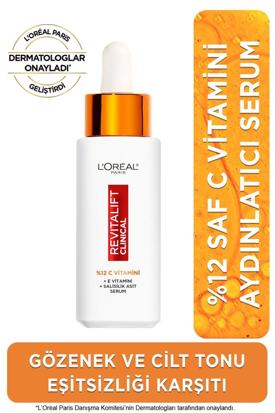L'oreal Paris Revitalift Clinical %12 Saf C Vitamini Aydınlatıcı,