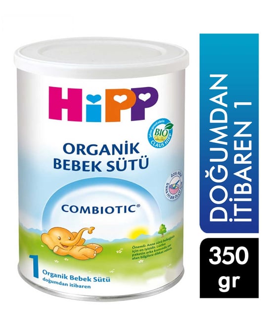 Hipp Organik Combiotic Bebek Sütü 350 G Doğumdan İtibaren 1
