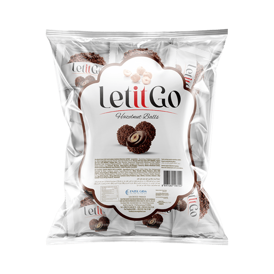 Let İt Go-top Çikolata Fındık-h.cevizli 500 Gr.