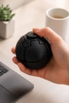 Çevirmeli Stres Topu / Stres Oyuncağı / Spinner Ball Siyah
