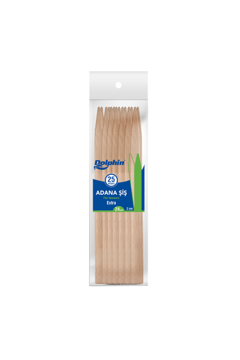 Dolphin Adana Şiş 24cm 25 Adet