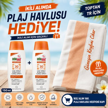Sebamed Güneş Spreyi Spf 30 150 Ml Uva Uvb Filtreli E Vitamini Üçlü Yüksek Koruma Çok Yönlü Yüz ve Vücut