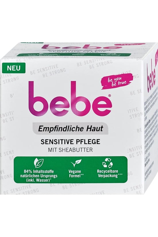 Bebe Zartpflege Sensitive, Hassas Ciltler İçin Gece, Gündüz Nemlendirici Yüz Kremi 50ml