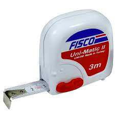 Fısco Uni-matic Iı ( 3mtx19mm ) ( Stoplu ) Şerit Metre
