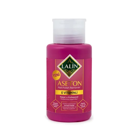 Alalın Aseton Pompalı 195ml Pembe *24 (plt-100)