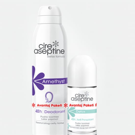 Cıre Aseptine Set Amethyst Deo +detox Roll-on