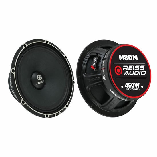 Reiss Audio Rs-m8dm 20cm Midrange Hoparlör Takımı 150w Rms 450w Max