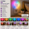 Ulbay Gc-16 ( Kalp ) Ledli Gece Lambası