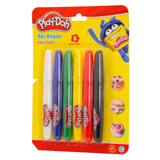 Play-doh Yüz Boyası 6 Renk - Play-yu001