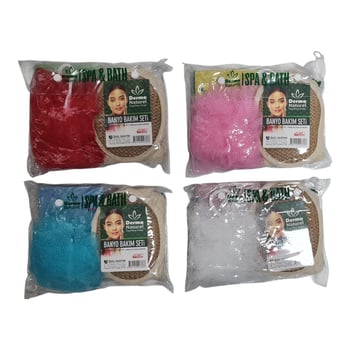 Derma Naturel Banyo Bakım Seti 4 Parça ÇANTALI