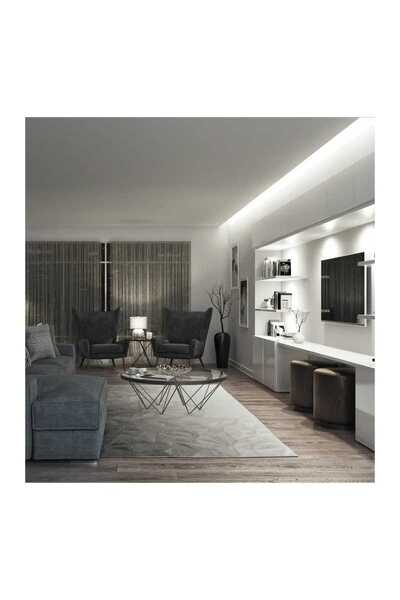 KCL005 Silikonsuz Led Şerit Beyaz 6500K 5 Metre 4040SMD