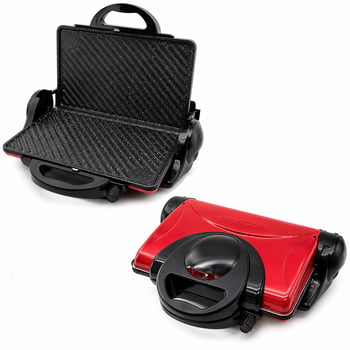 Awox Orion ( Kırmızı ) ( 8 Dilim ) Elektrikli ( Teflon Tost Makinesi ) & ( 180° Izgara ) ( 6 Kademe Isı Ayarı ) ( 1800w )