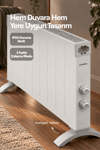Luxell 2500w Konvektör İki Kademe Soba Lx-2947