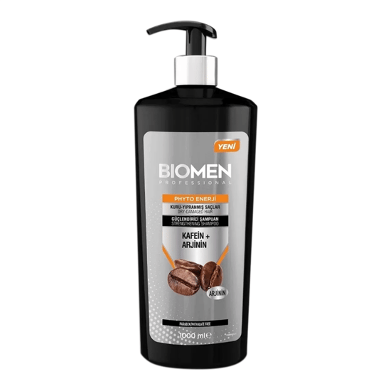 Biomen Kafein Arjinin Kuru Yıpranmış Saçlar İçin Şampuan 1000 Ml