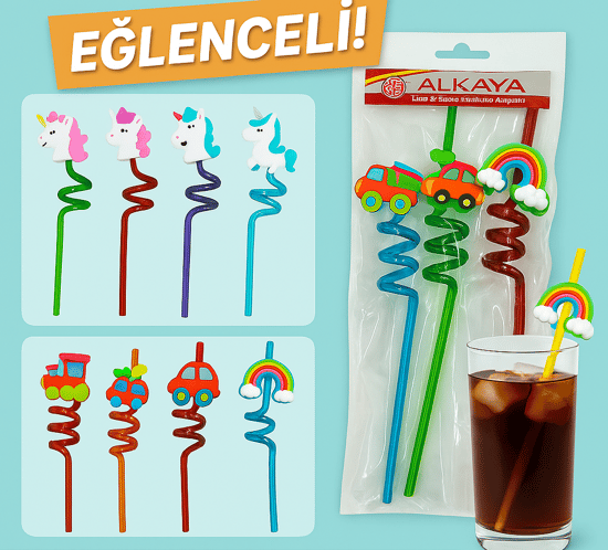 4lü figürlü pipet