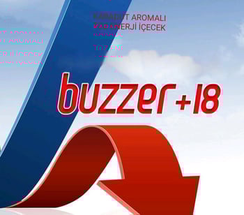 Buzzer +18 Karadut Aromalı Toz Enerji İçecek 24lü