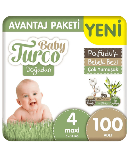 Baby Turco Dogadan Avantaj 4'no Maxı 100'lu