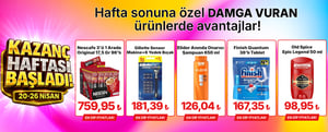 Hafta Sonuna Damga Vuran Ürünler! kampanya resmi