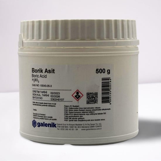 Galenik Borik Asit (acıde Borıque) 500 Gr