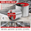 Meg Gum Tape ( 96mmx1.5mt ) Su Sızdırmaz Sakız Tamir Bantı ( Bandı )