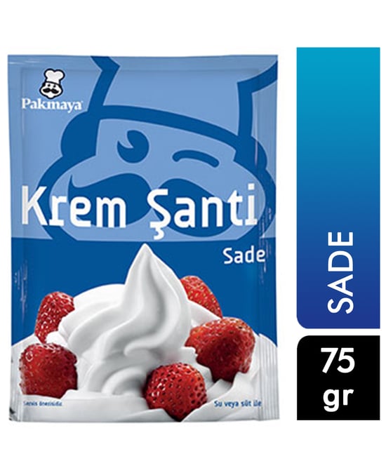 Pakmaya Krem Şanti 75 gr Sade