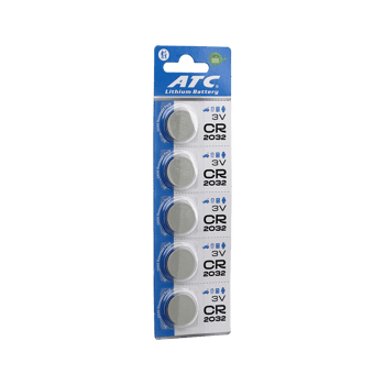 Atc Lithium Battery Cr-2032 ( Para Pil ) ( Lityum ) ( 3v ) ( 5li Kart )