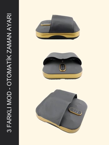 Pure ES Shiatsu Ayak Masaj Aleti – Isıtmalı & Hava Sıkıştırmalı