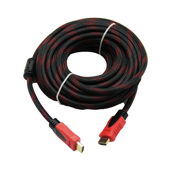 Rose Rc-112-10 ( 10mt ) ( Örgülü İpli ) ( Hdmi ) Kablo ( V1.4 ) ( Computer Cable )