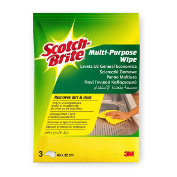 Scotch Brite Renkli Temizlik Bezi 3'lü