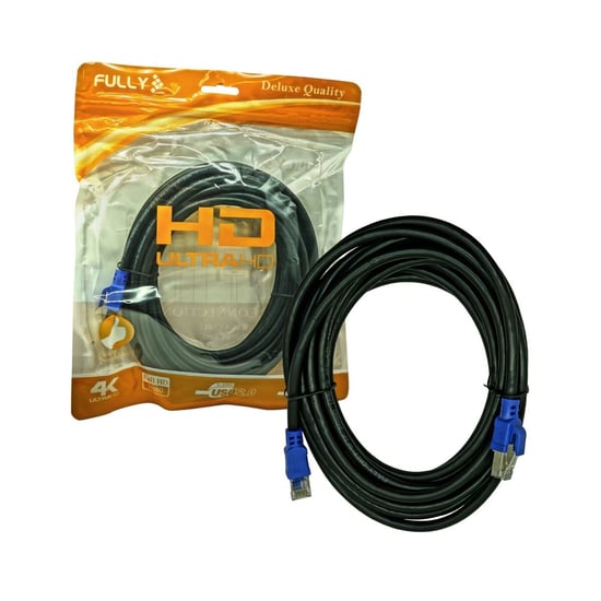 G-504d Cat7 Kablo 5 Mt Siyah S/ftp Rj45 Ethernet