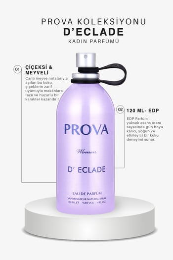 Prova D' Eclade Edp Meyveli Çiçeksi Kadın Parfüm 120 Ml