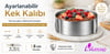 Ayarlanabilir Yuvarlak Kelepçeli Kek Pasta Kalıbı-çelik
