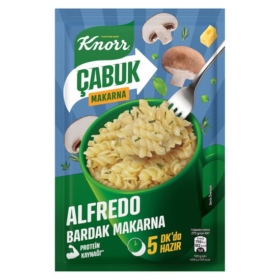 Knorr Çabuk Makarna Cap Alfredo 48gr