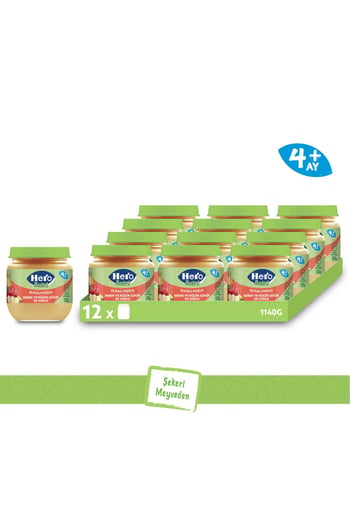 Hero Baby Elmalı Muzlu Kavanoz Mama 125g X12