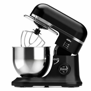 Sinbo Smx-2773 ( Siyah ) Standlı Mikser ( Çırpıcı & Hamur Yoğurucu & Karıştırıcı ) ( 8 Kademe Hız Ayar ) ( 7l Çelik Hazne ) ( 1500w )