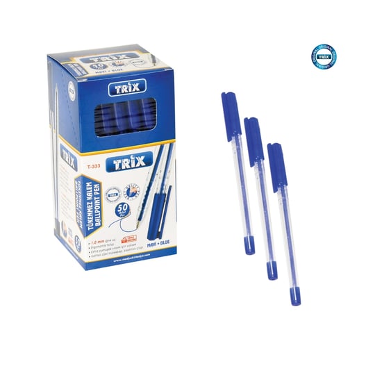Trix Ofis Tükenmez Kalem Mavi