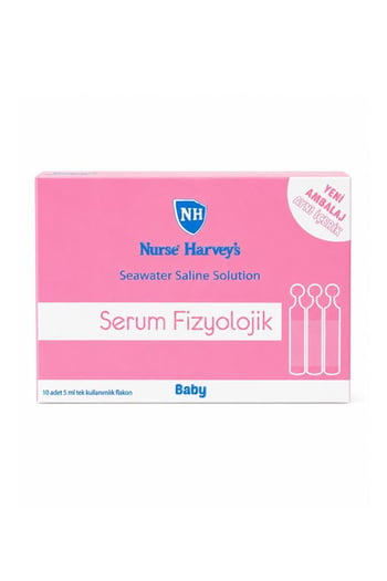 Nurse Harveys Serum Fizyolojik (5 Ml X 10 Flakon)