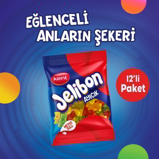 Jelibon Ayıcık Meyve Sulu Şekerleme 80 Gr