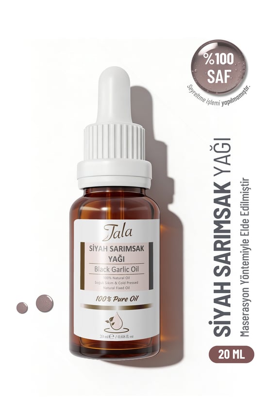 Tala Siyah Sarımsak Yağı Soğuk Sıkım 20 Ml